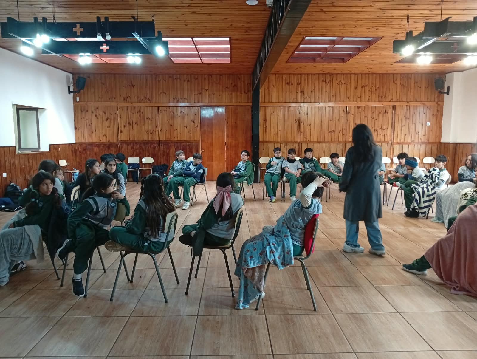 Actividad educativa del Colegio San Nicolás